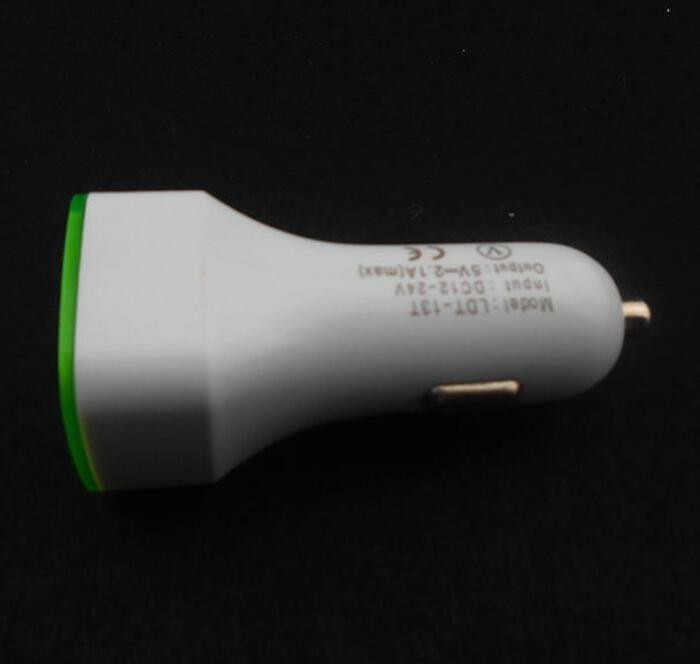 Micro Auto Universal Dual USB Car Charger For iPad iPhone 5V 2.1A Mini Adapter  3