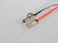 1m Micro USB Data Travel Sync Flat Charger Cable Lines  for iphone 5 5s 5c iphon 6