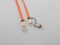1m Micro USB Data Travel Sync Flat Charger Cable Lines  for iphone 5 5s 5c iphon 5