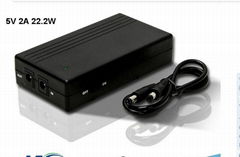 5V2A22.2W Multifunctional UPS fingerprint attendance emergency backup power	