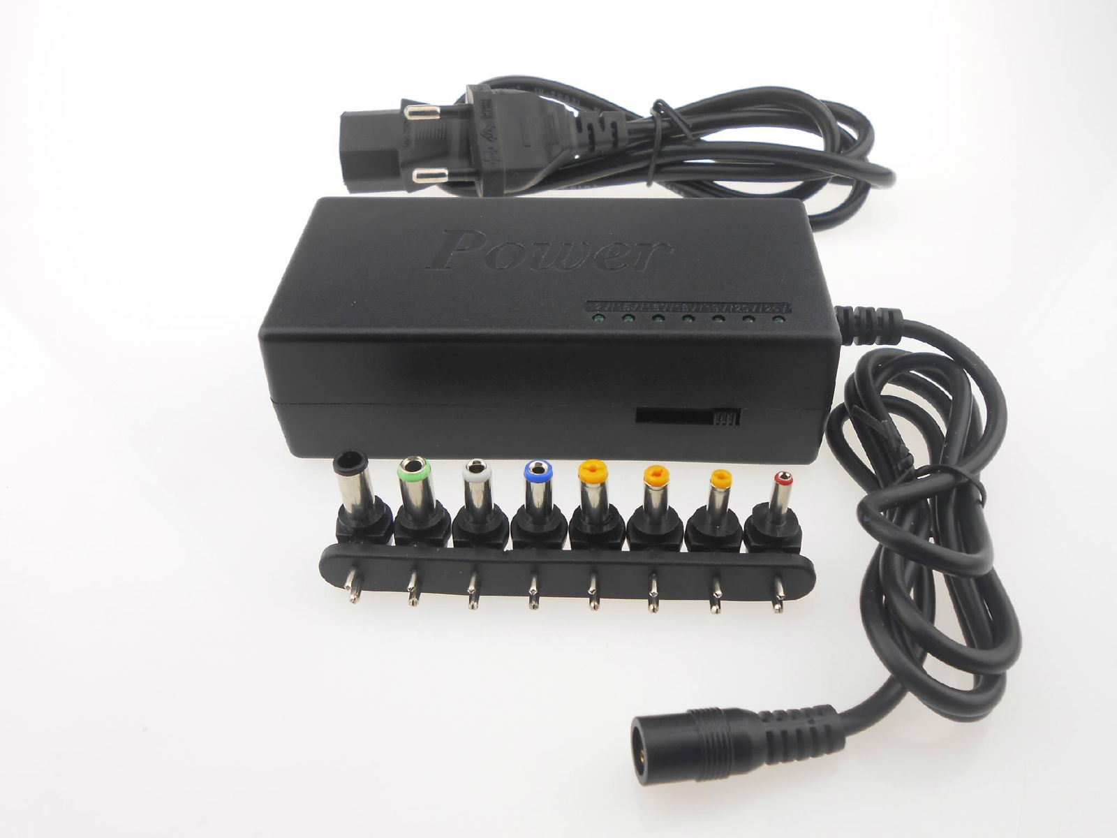 multifunction adjustable adapter laptop power supply 8 multi-purpose connector