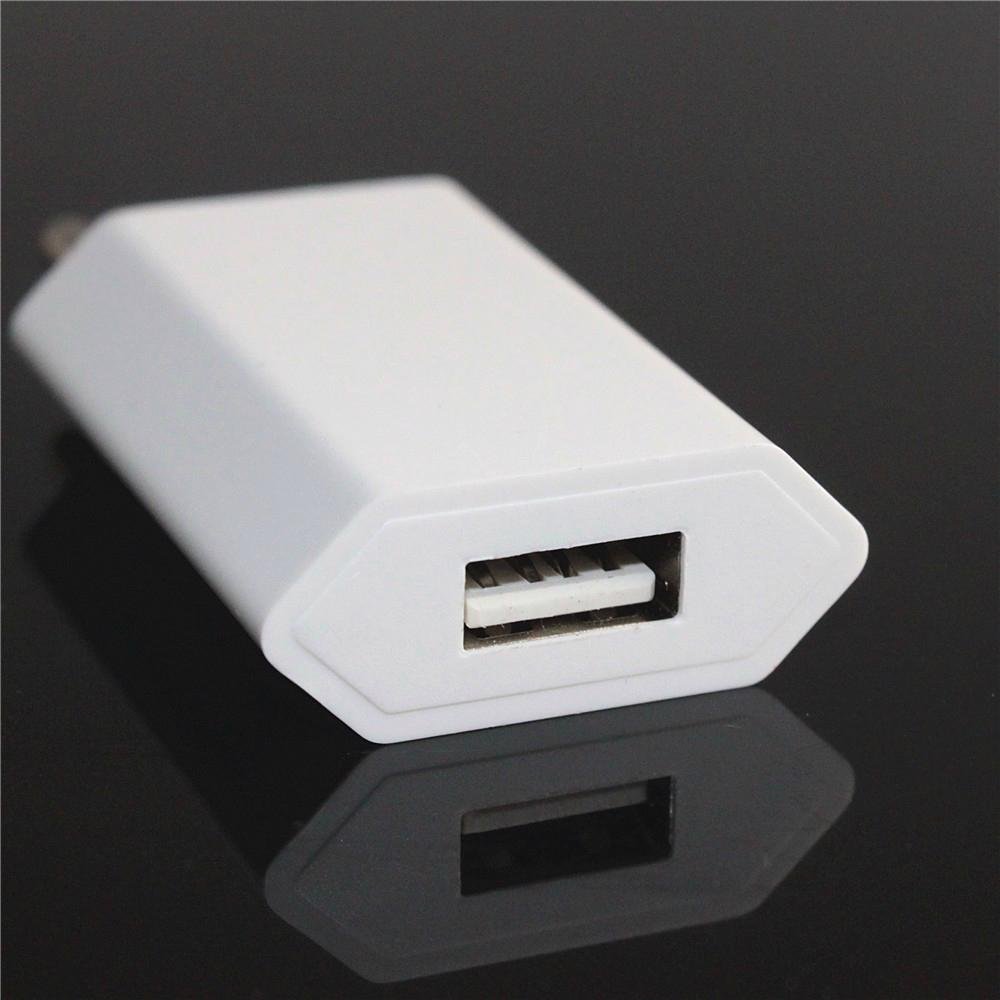 EU 5V 1A Mobile Phone Charger Wall USB Charger Adapter 5