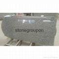 Silver Grey Swan White Granite Slab