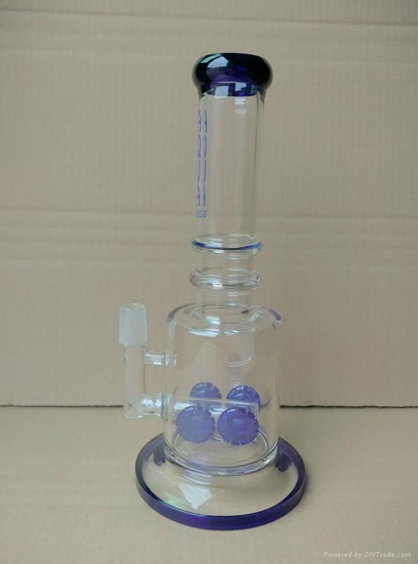 showerhead perc  glass bong for tabbaco pipe