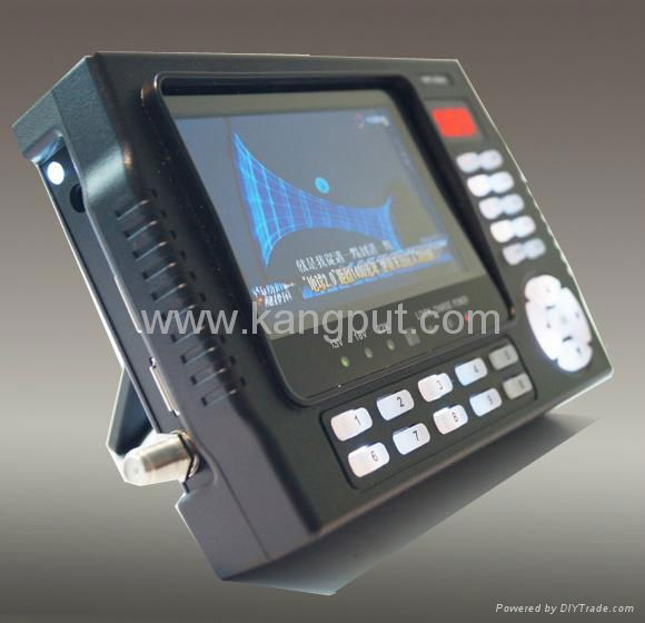 New model 4.3 inch portable digital satellite finder signal meter tv sat finder 3