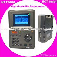 Factory price and hot selling kpt968g 3.5 inch dvb s2 digital satellite finder s