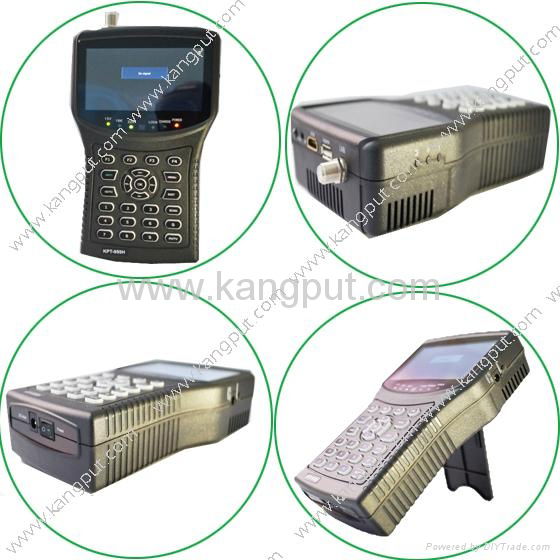 4.3 Inch handheld digital sat finder sat finder 4 satellite finder dvb s2 KPT955 3