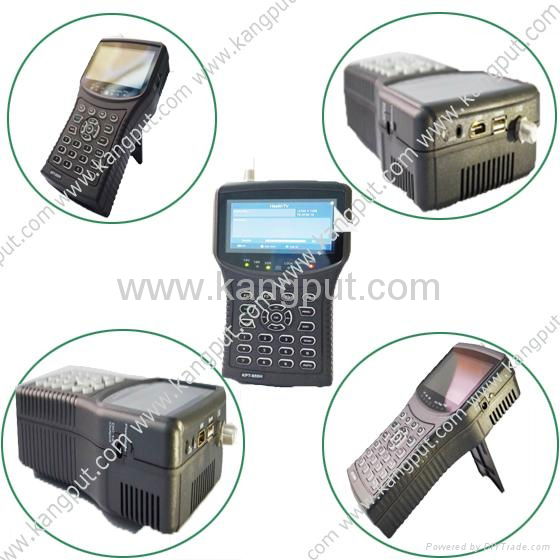 4.3 Inch handheld digital sat finder sat finder 4 satellite finder dvb s2 KPT955 5