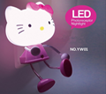 Kitty optical sensing LED night light