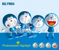 Doraemon LED smart optical sensing LED night light