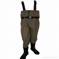 PVC waders for outdoor fishing 