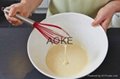 silicone Hand Mixer Coated Egg Whisk  3