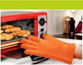 Anti-hot popular kitchen silicone glove  3