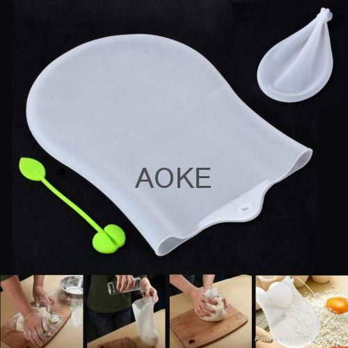  Silicone knead dough bag/bake bag/storage bag 2