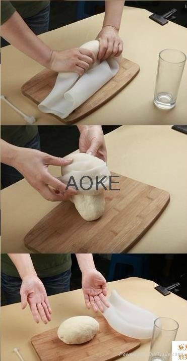  Silicone knead dough bag/bake bag/storage bag 3