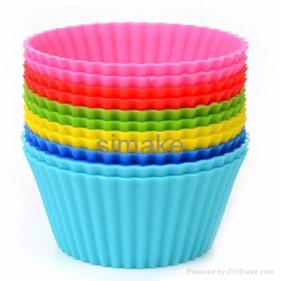 Silicone Cup Cake/ Muffin Baking Tray/Mold 2