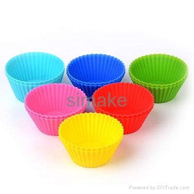 Silicone Cup Cake/ Muffin Baking Tray/Mold 3