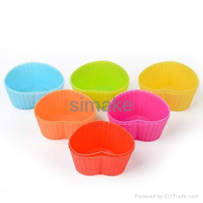 Silicone Cup Cake/ Muffin Baking Tray/Mold 4