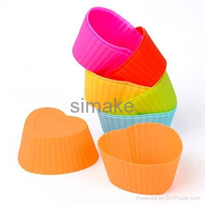 Silicone Cup Cake/ Muffin Baking Tray/Mold 5
