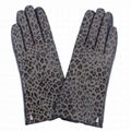 Hot selling pigskin suede printing gloves