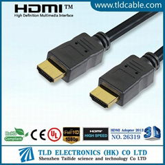 1.8m HDMI gold plated