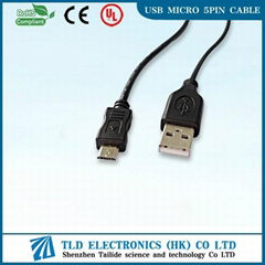 1m miro usb 2.0 cable cord