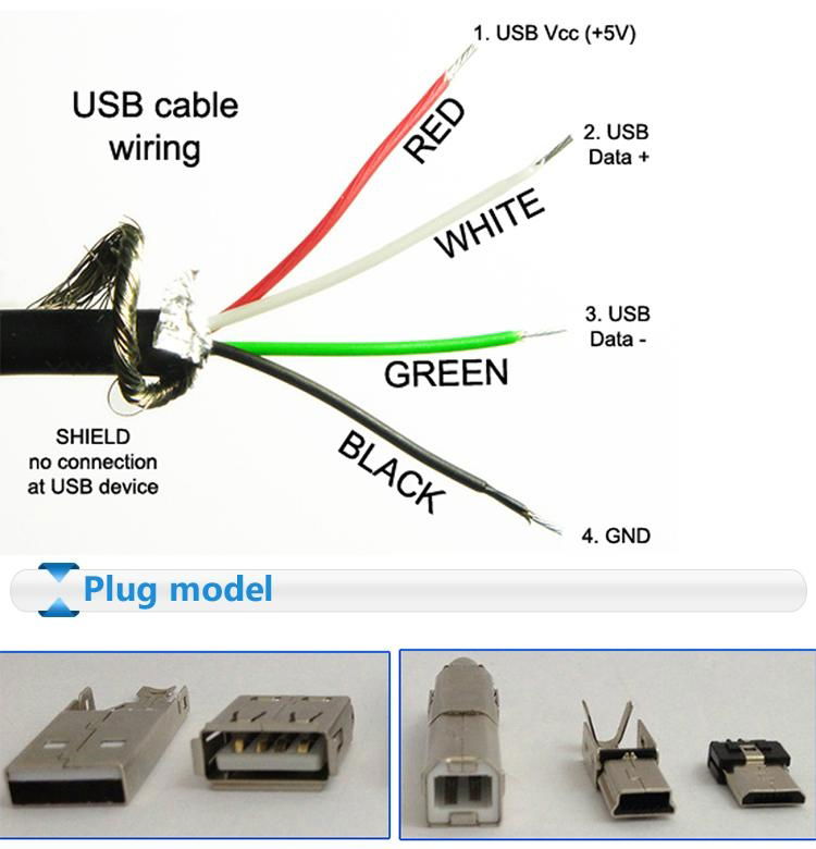 1m miro usb 2.0 cable cord 2