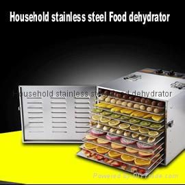 Household stainless steel nuts machine Fruits and vegetables dehydration drying 