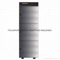 304 Stainless Steel Food Dehydrator with 3 Layers 30 Trays