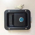 Truck toolbox lock with 2 keys paddle handle pull handle key lock 3