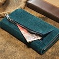 Vintage style Super slim flip wallet leather case for galaxy S6  2