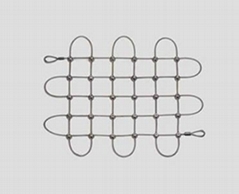 Stainless steel square rope mesh