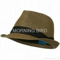 Wholesale fedora straw hats men 