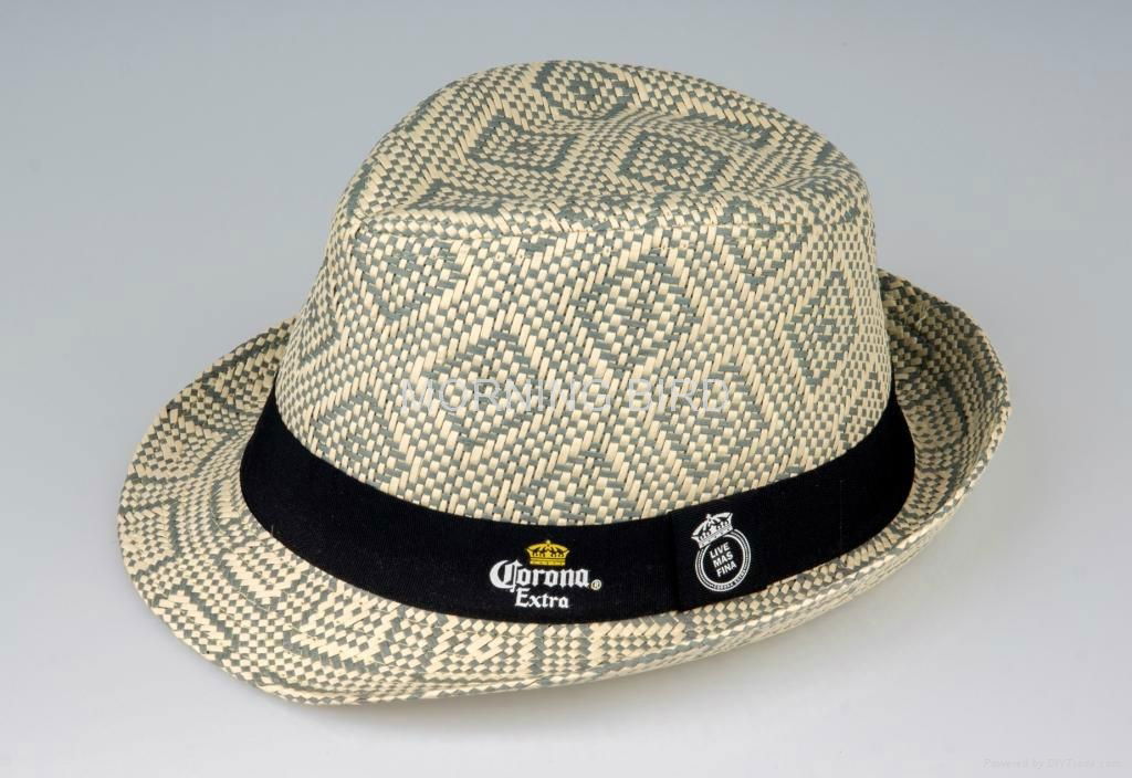 Wholesale fedora straw hats men  3