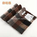 Professional Factory Wholesale Mens or Ladies Solid Color 100 Cashmere Woven Sca 3