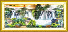 Home decor factory wall art resin painting cross stitch diy kit