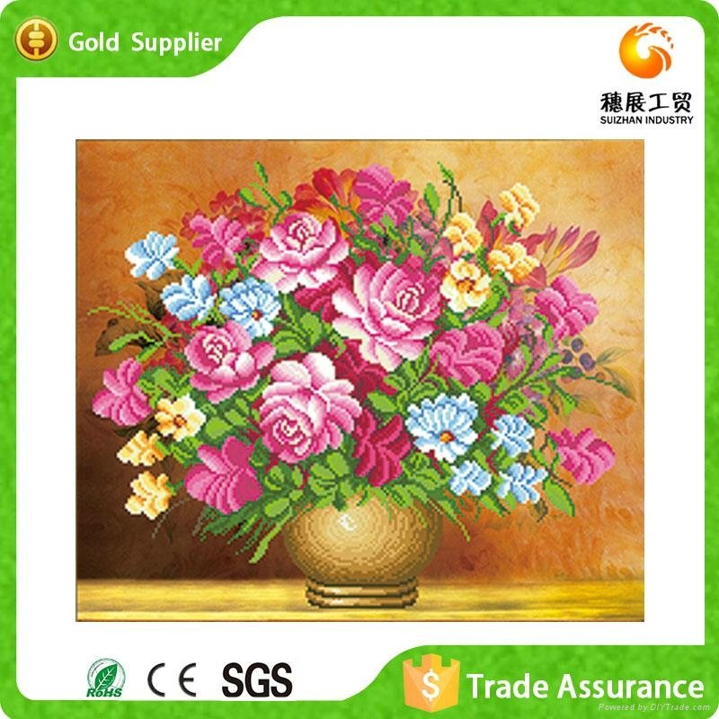 Hot Design Factory Supply Diamond Mosaic Embroidery Diy Oil Painting  