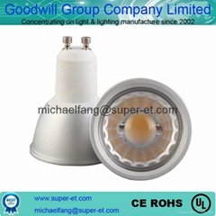 Dimmable 3w 5w led spot lamp