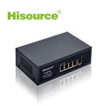 Wholesale Hisource 10/100Mpbs free shipping 4+1 5 port Internal power supply 78W