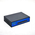 8 port 10/100Mbps IEEE802.3AF/AT power supply 48V 150W wireless AP poe switch 3