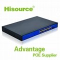 Hot sale Hisource 16 port Gigabit Network Switch 10/100/1000Mpbs Ethernet Smart 
