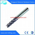 2/4/6 Flute Tungsten Steel End Mills for Stainless Steel