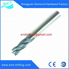 2/4/6 Flute Tungsten Steel Roughing End Mill
