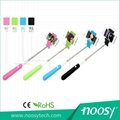 2015 Latest High Quality Low Price Cable Selfie Stick for Mobile Phones 3