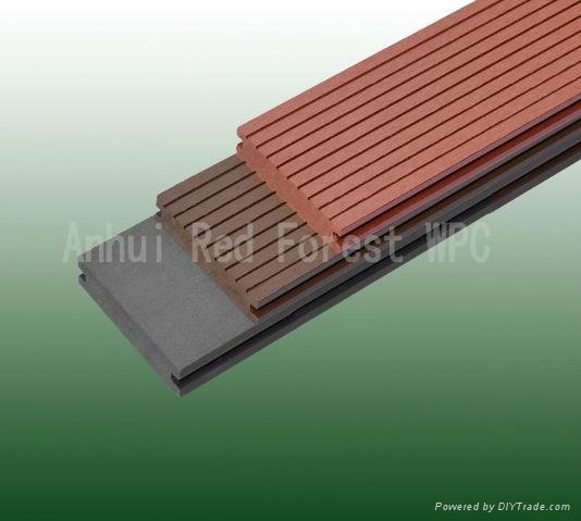wpc solid decking