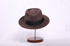 Wide Brim Man Wool Felt Hat 