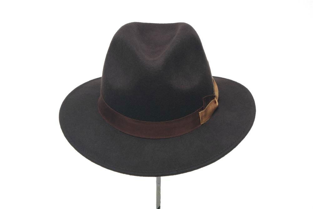 Winter Man Wide Brim Wool Felt Hat 