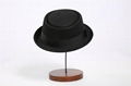 Winter Man Pork Pie Wool Felt Hat 