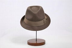 High Quality Man Fedora Wool Felt Hat 