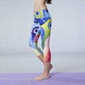 wholesale high-quality sublimation printing yoga pants 2